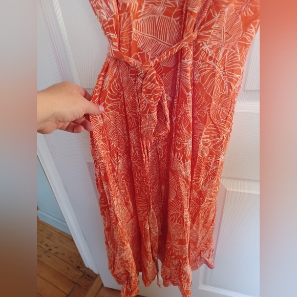 NWT Gaya Tropical Wrap Dress - Picture 4 of 7